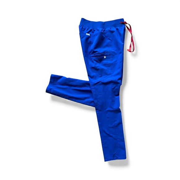 Figs Scrubs Women XS Set Top and Cargo Pants Blue Medical - Picture 3 of 15